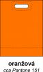 Oranžová - cca PANTONE 151